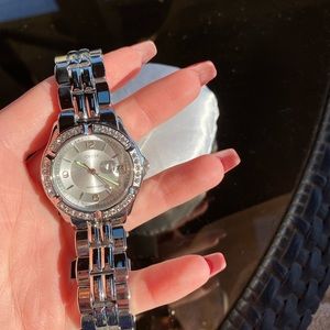 Silver Guess watch